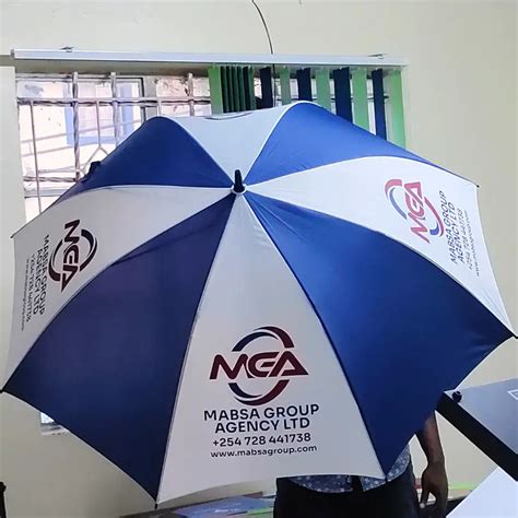 Branded Umbrellas in Kenya