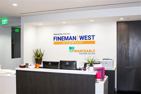 Custom Office Reception Signs