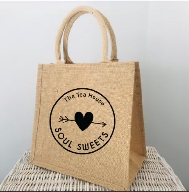 Custom Printed Jute Tote Bags