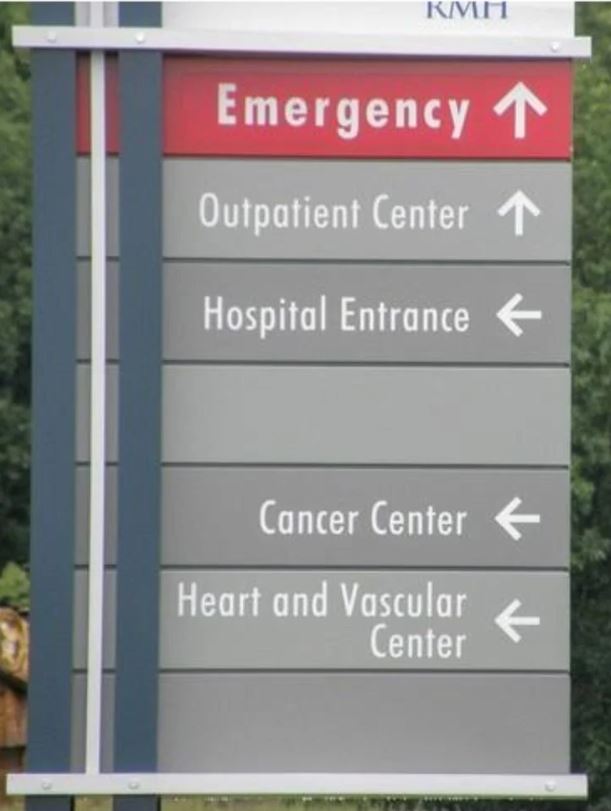 Directional Signage Board