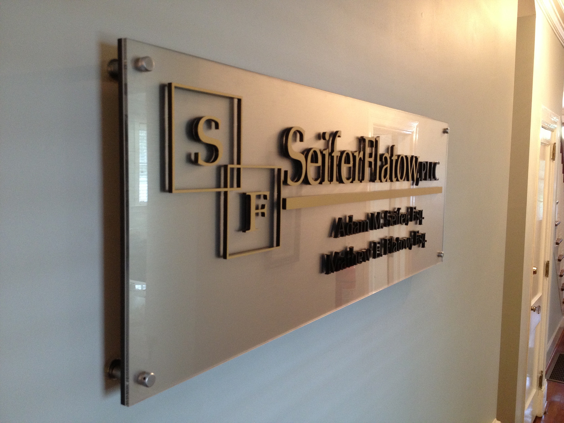 Free Standing Lobby Signs