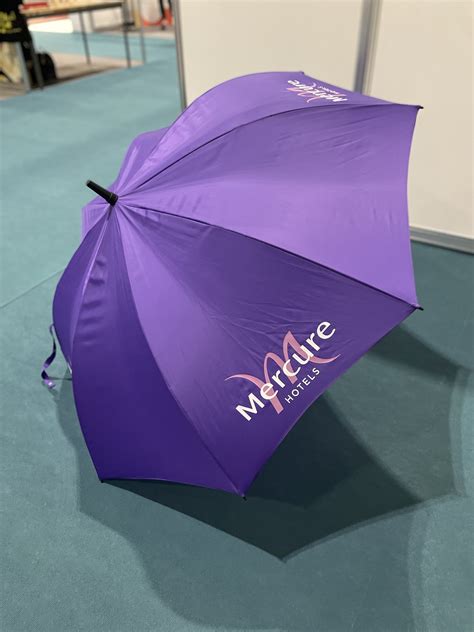 Hotel branded umbrella