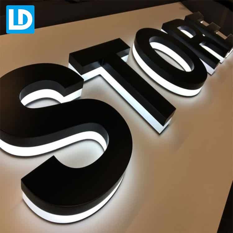 Illuminated Store Front Sign
