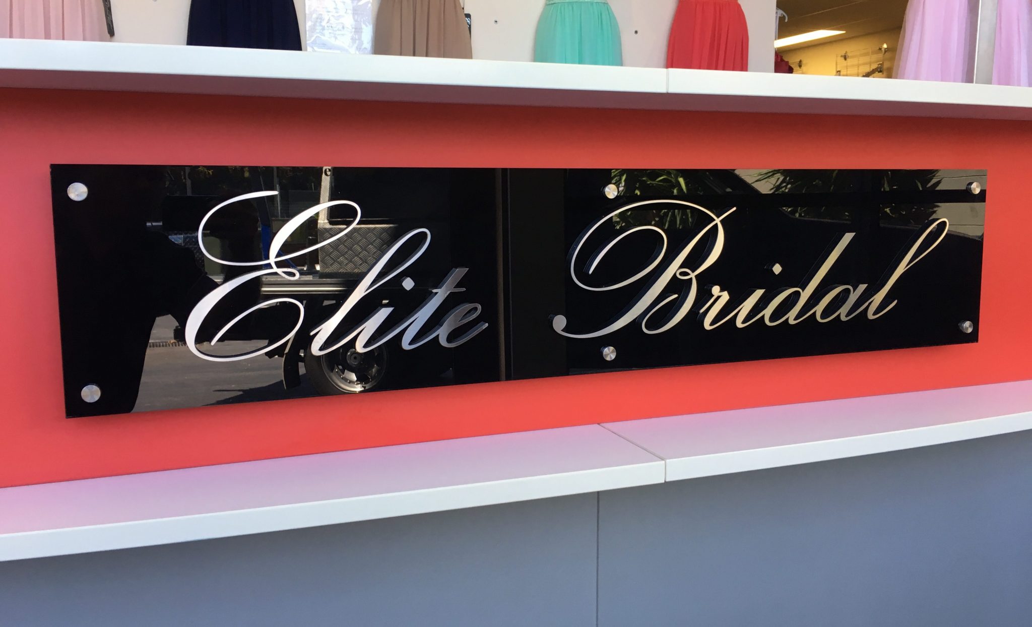 Reception Signage