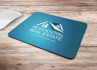 branded mouse pad