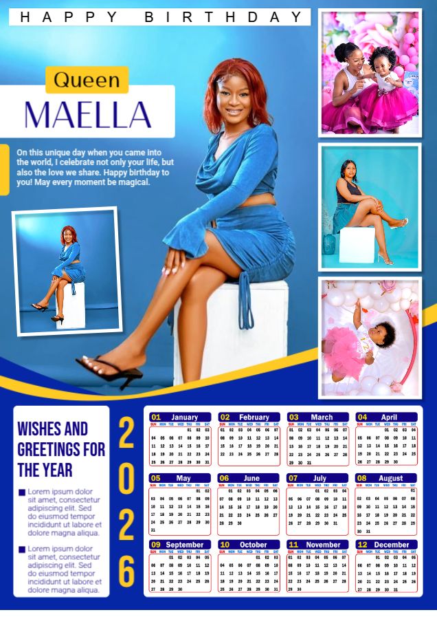 A3 Calendars  printing