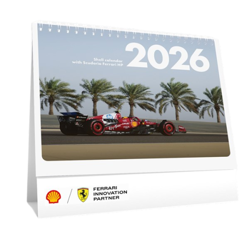 SHELL DESK CALENDAR