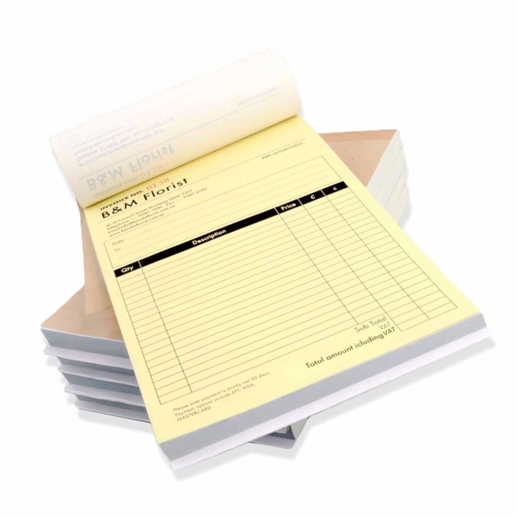 Invoice book S3