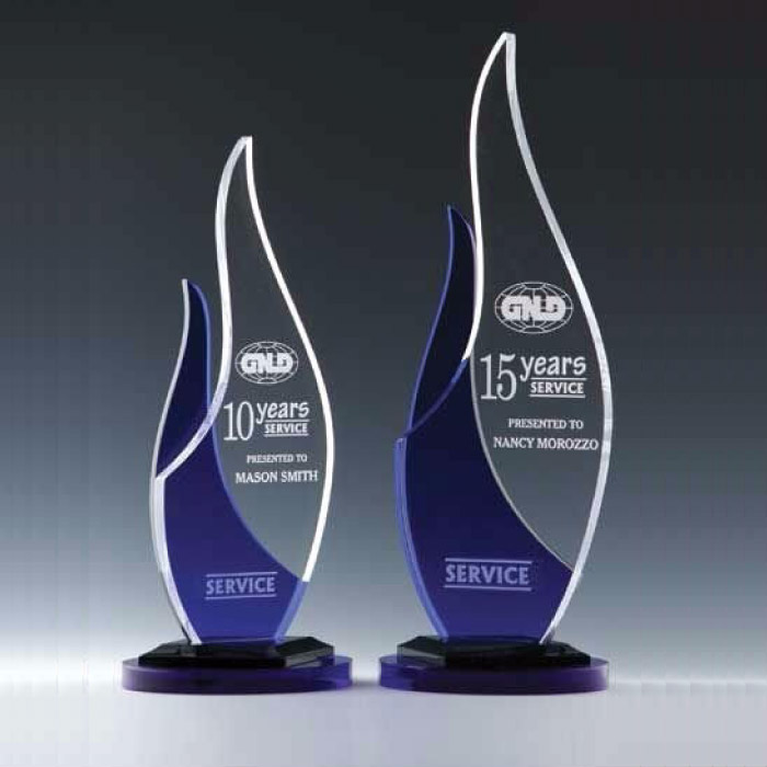 service recongnition trophy